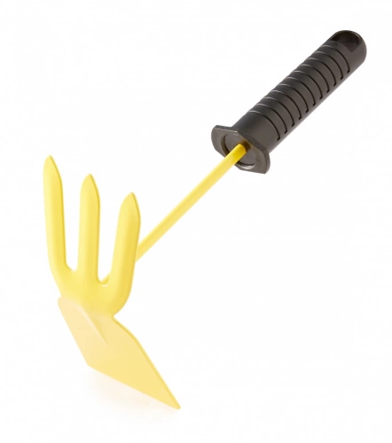 Binette langue et fourche acier manche plastique L.11.5 cm