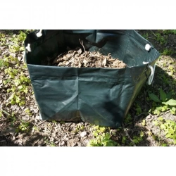 Sac à déchets de jardin TITANIUM – 47 x 47 x 45 cm – polyéthylène résistant