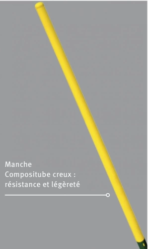 Manche de rechange droit Compositube - 117 cm
