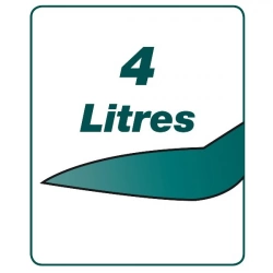 Pelle Smax avec réglette aluminium - manche bois pomme certifié PEFC 100%