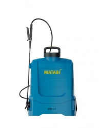 Pulvérisateur électrique à dos - Matabi E15LT - 15L - Batterie 12V vendue séparément