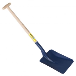 Pelle anglaise emmanchée béquille tournée 90 – Largeur 26 cm