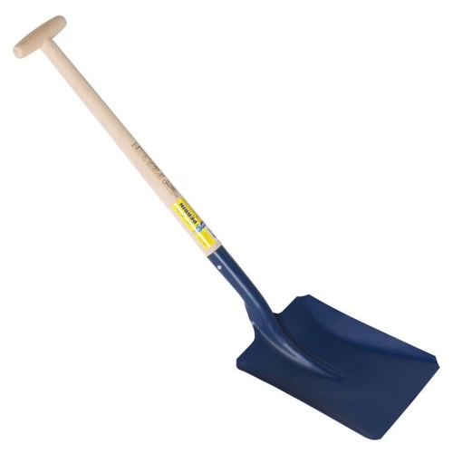 Pelle anglaise emmanchée béquille tournée 90 – Largeur 26 cm