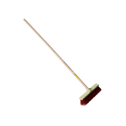 Balai cantonnier emmanché bois 150 cm – 30 cm