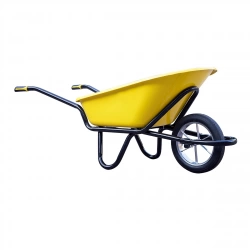 Brouette roue pleine charge 320 kg – châssis double renforcé