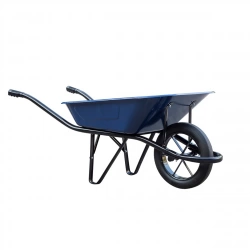 Brouette 100 L - Classic - roue pleine - bleu