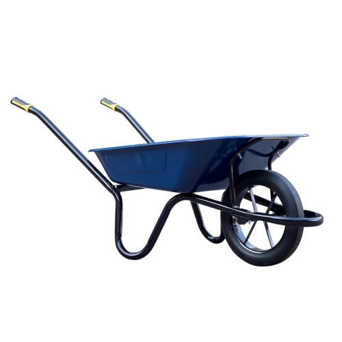 Brouette chantier 100 L – Dynamic renforcée – roue pleine – châssis acier Ø32 mm – 190 kg