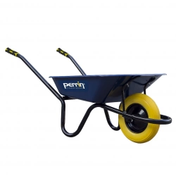 Brouette chantier 100 L – Dynamic renforcée – roue increvable – châssis acier Ø32 mm – 190 kg