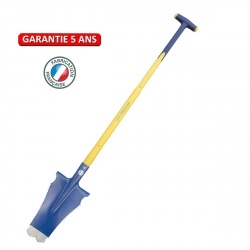 Bêche Caïman 33 cm – manche béquille composite – coupe racines