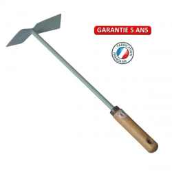 Serfouette à oignons panne et langue – manche extra-long bois PEFC