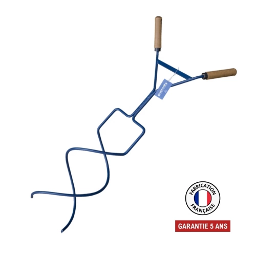 Aérateur de compost – manche bois PEFC – outil de jardin