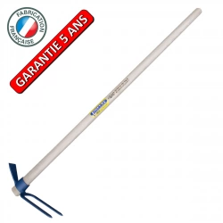 Croc corse œil ovale avec panne – manche 130 cm – outil de jardin