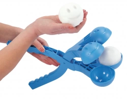 Pince à boule de neige 38 cm – bleu – accessoire hiver