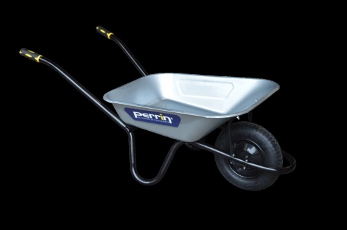 Brouette Dynamic roue gonflée – caisse galvanisée – usage chantier