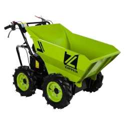 Mini brouette thermique avec roues - 196 cc - charge max 300kg